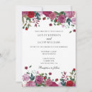 Search for burgundy purple wedding invitations Flower