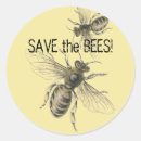 Search for save the bees stickers Yellow