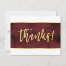 Search for maroon and gold thank you cards Gratitude