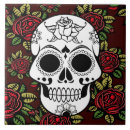 Search for sugar skull tiles Trivet