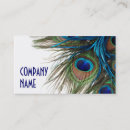 Search for peacock feather business cards Stylist
