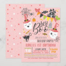 Search for pink halloween birthday invitations Our little boo