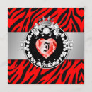 Search for red zebra birthday invitations Sweet