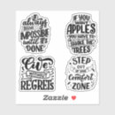 Search for water bottle stickers Typography