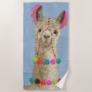 Search for llama beach towels Zoo