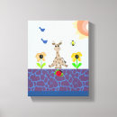 Search for giraffe print canvas prints Flowers