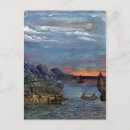 Search for comets postcards Vintage