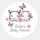 Search for white bunny rabbit stickers Baby girl