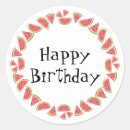 Search for happy watermelon stickers Fruit
