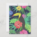 Search for colorful leaves postcards Tropical