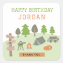 Search for camping birthday stickers Smores