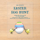 Search for easter chicks invitations Egg hunt
