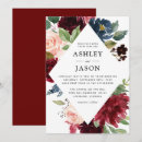 Search for burgundy and navy weddings Watercolor floral
