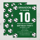 Search for boys 10th birthday invitations Modern