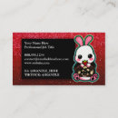 Search for rabbit business cards Cat