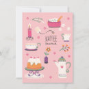 Search for cake and coffee invitations Tea