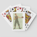 Search for boxing gloves playing cards Vintage