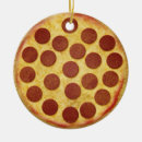 Search for pepperoni pizza christmas tree decorations Italian