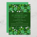 Search for irish seasonal invitations Green