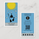 Search for sun business cards Celestial sun moon