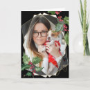 Search for hand painted watercolor christmas cards Red and green