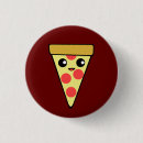 Search for cute pizza badges Kawaii