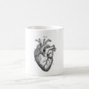 Search for vintage heart mugs Anatomical
