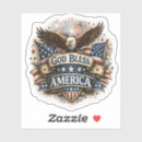 Search for eagle and flag stickers Independence