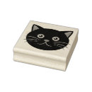 Search for cat face rubber stamps Cute