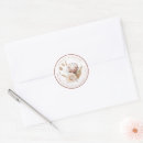 Search for rustic floral return address labels Terracotta