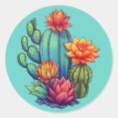 Search for blooming cactus stickers Flower