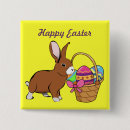 Search for coloured eggs badges Bunny