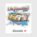 Search for vintage race bumper stickers Retro