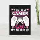 Search for the gamer cards Cute