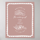 Search for floral wedding posters Pink