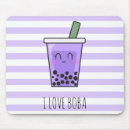 Search for boba tea mousepads Kawaii bubble tea