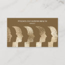 Search for psychologist business cards Therapist