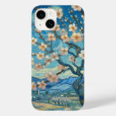 Search for almond blossom iphone cases Blue