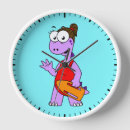 Search for cute cartoon character clocks Dinosaur