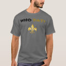 Search for fleur de lis tshirts Black