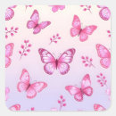 Search for butterflies and flowers stickers Animal