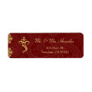 Search for hindu return address labels Red