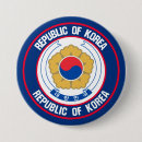 Search for korea badges World flags