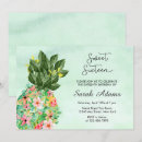Search for tropical sweet 16 invitations Green