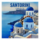 Search for santorini blue posters Watercolor