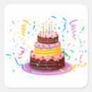 Search for birthday cake candles stickers Colorful