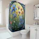 Search for stained glass shower curtains Vibrant