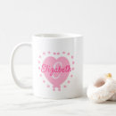 Search for polka dot letters mugs Girly