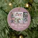 Search for family of 6 christmas tree decorations Cute