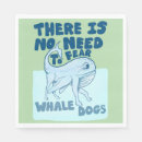 Search for whale napkins Whimsical